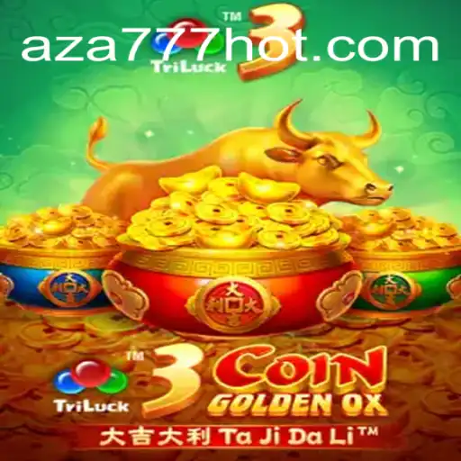 A Aventura Empolgante de 3CoinGoldenOX no AZA777.COM